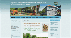 Desktop Screenshot of msprosnam.malomerice.cz